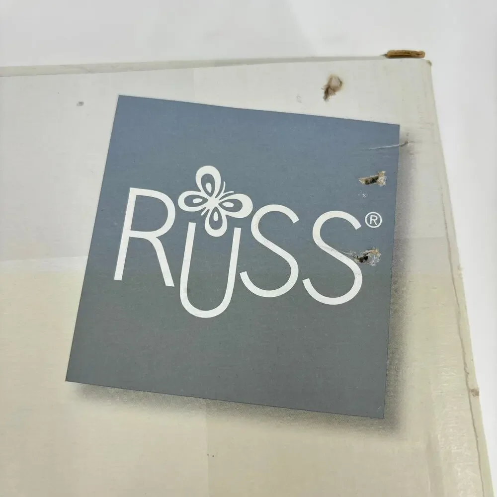 Russ Wags to Whiskers Cat Kitty Shadow Box Picture‎ Frame For 3.5 x 5 Inch Photo